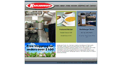 Desktop Screenshot of karlsburger.com